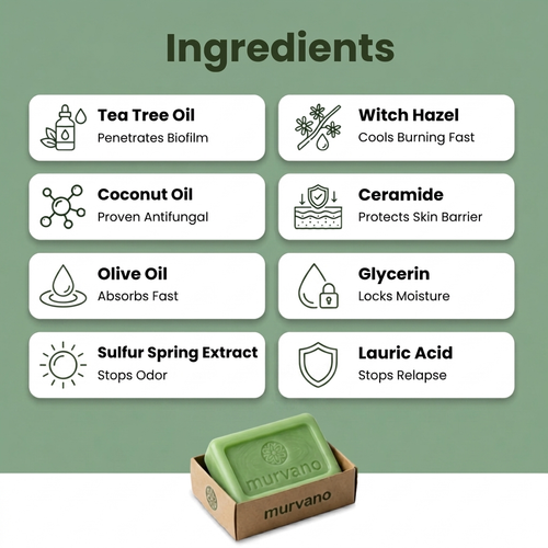 Murvano Antifungal Soap Bar