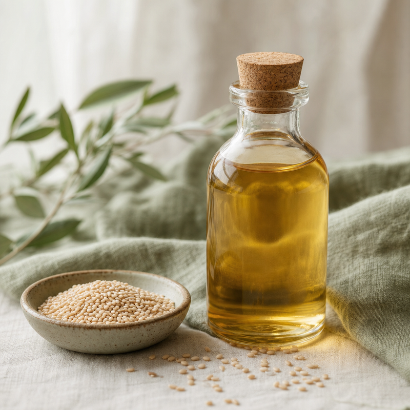 Sesame Oil & Beeswax